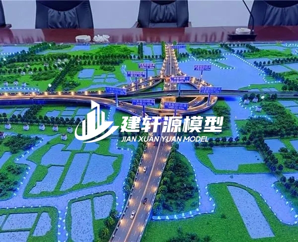 五台高速公路沙盘定制